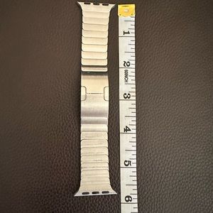Stainless steel Authentic Apple Watch band
